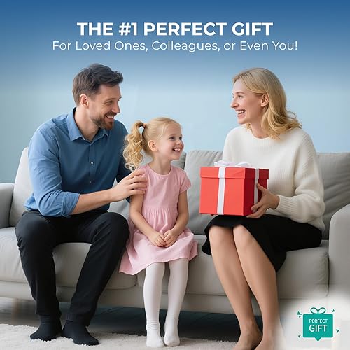 Miniatura 8 de YOUKADA Masajeador de cuello Upgarded 2025, modos 3 en 1, relajante de hombro, estirador de cuello con calor para aliviar el dolor, masajeador