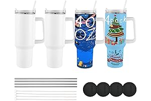40oz Sublimation Tumbler with Handle - Your Perfect Canvas for Creative Expression