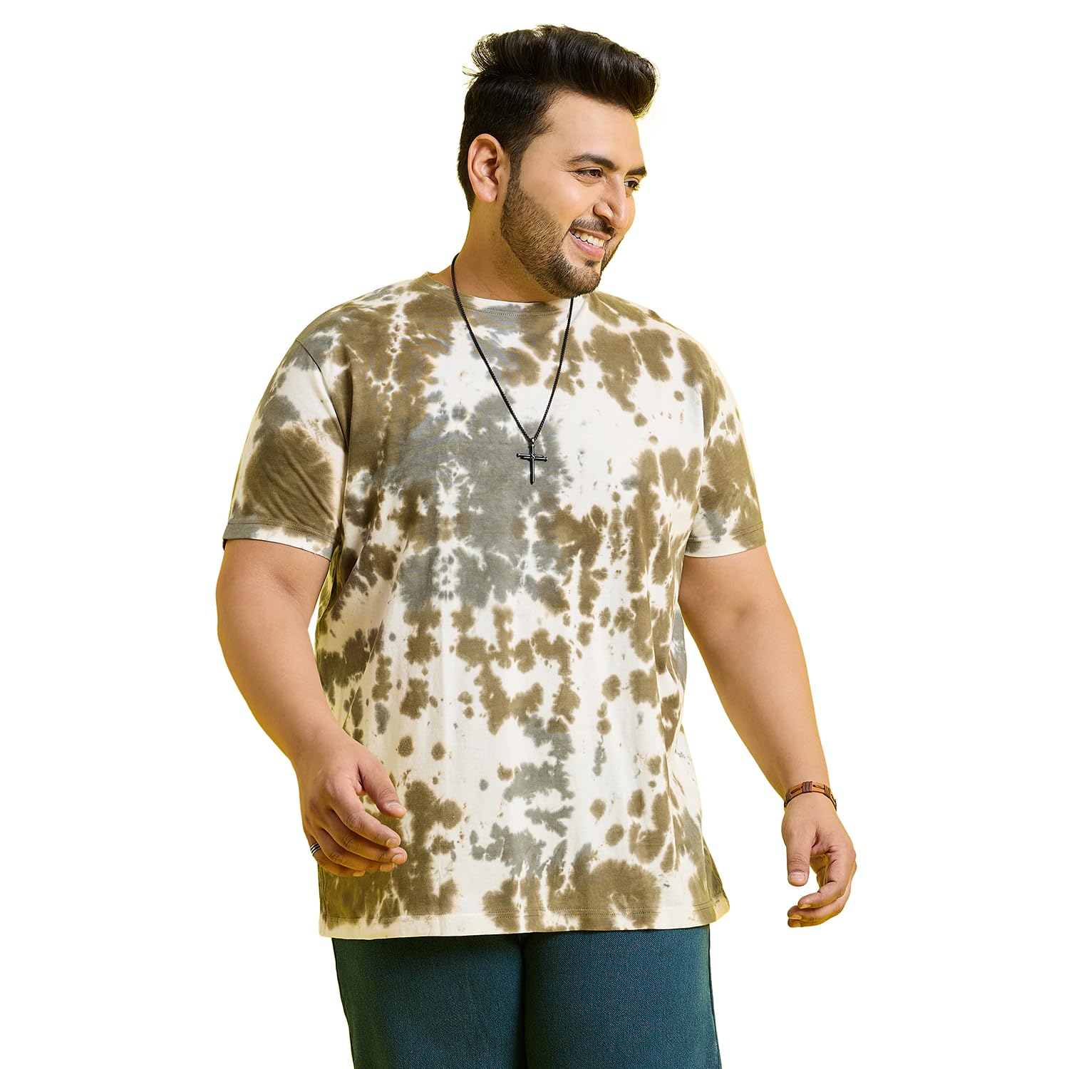 bigbanana originals Plus Size Men's Regular Fit Printed Round Neck Tshirt-picture-18