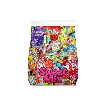 Ultimate Assorted Candy Party Mix - 2 LB Bag - Mega Variety Bulk Assortment - Individually Wrapped Candy - Variety Pack