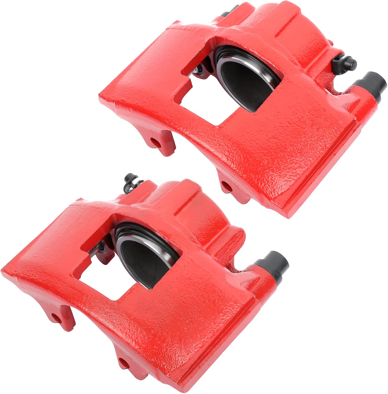 Rear Left & Right Brake Calipers With Brackets For 2005-2010 Honda Odyssey - Replace 19B2929 & 19B2928