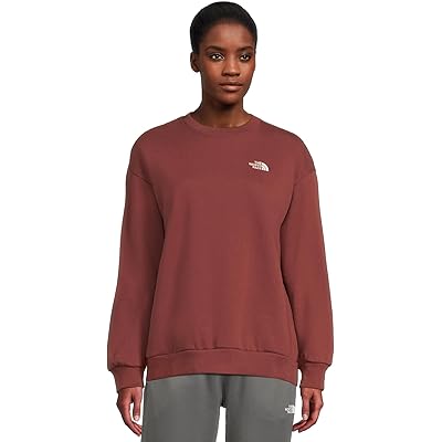 The North Face Evolution Embroidered Oversized Crew sumac