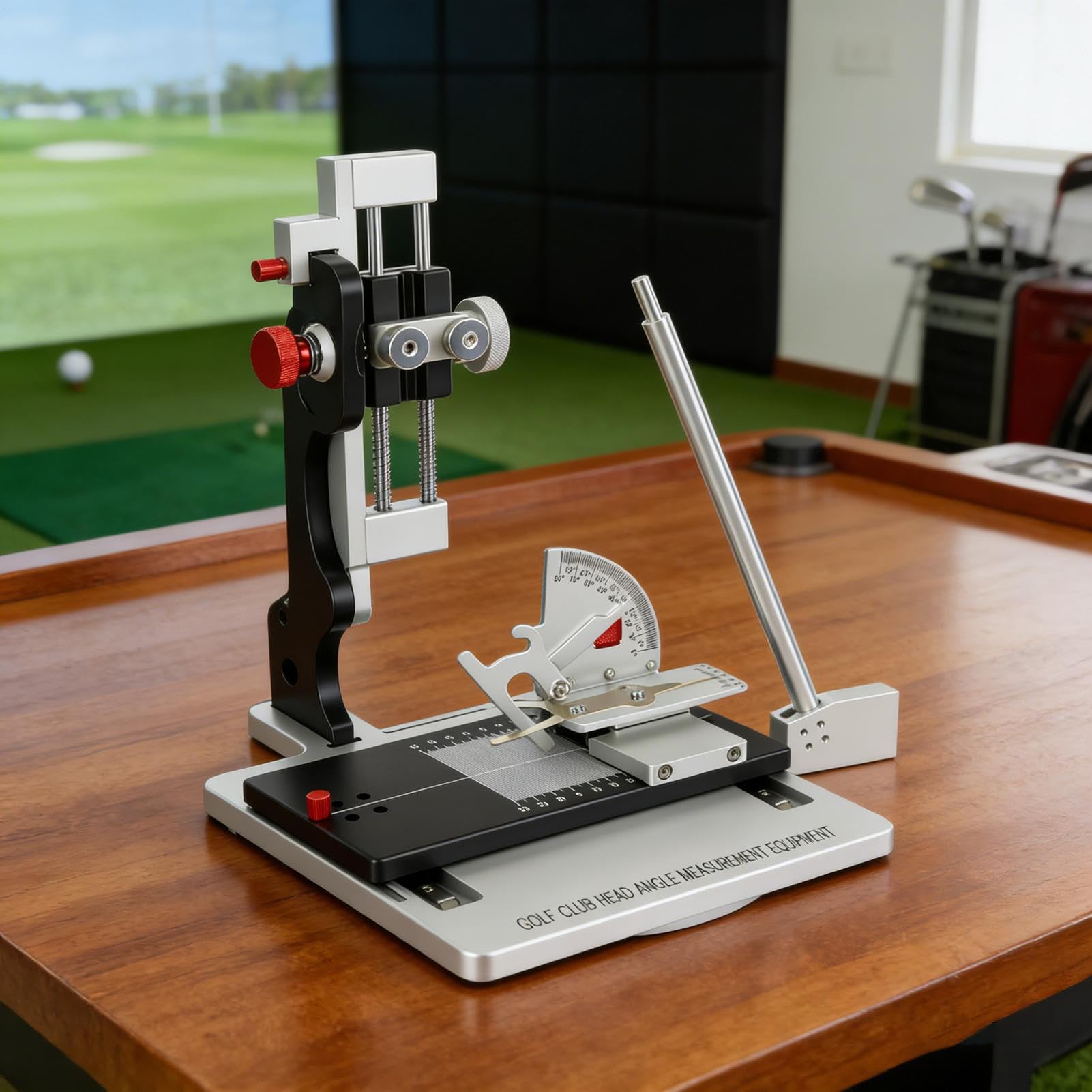 Misuratore angolare per mazze da golf, con livello di bolla integrato, misurazione per manutenzione di mazze da golf, per tecnici, professionisti, officine, tornei