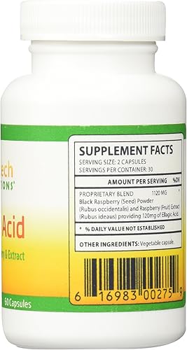 Miniatura 2 de Cápsulas de ácido elágico, 60 unidades