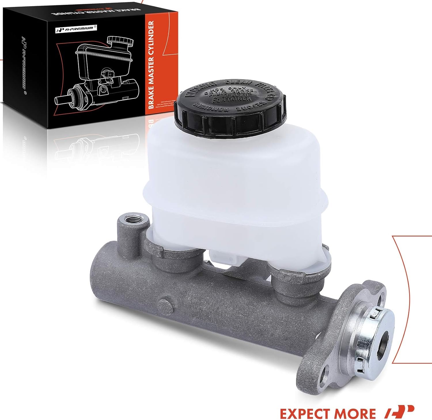 A-Premium Brake Master Cylinder with Reservoir and Cap Compatible with Infiniti and Nissan Vehicles - I30 2000-2001, I35 2002-2003, Maxima 2000-2002 - Replaces 460103L120, 460103L121