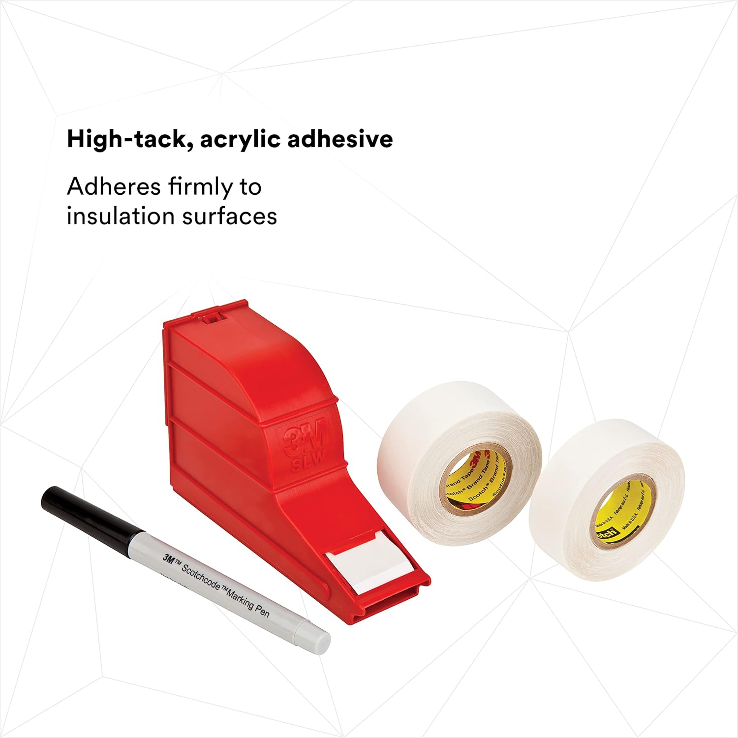 3M ScotchCode Wire Marker Tape Refill Roll SLS-R, 1 in. x 2.125 in