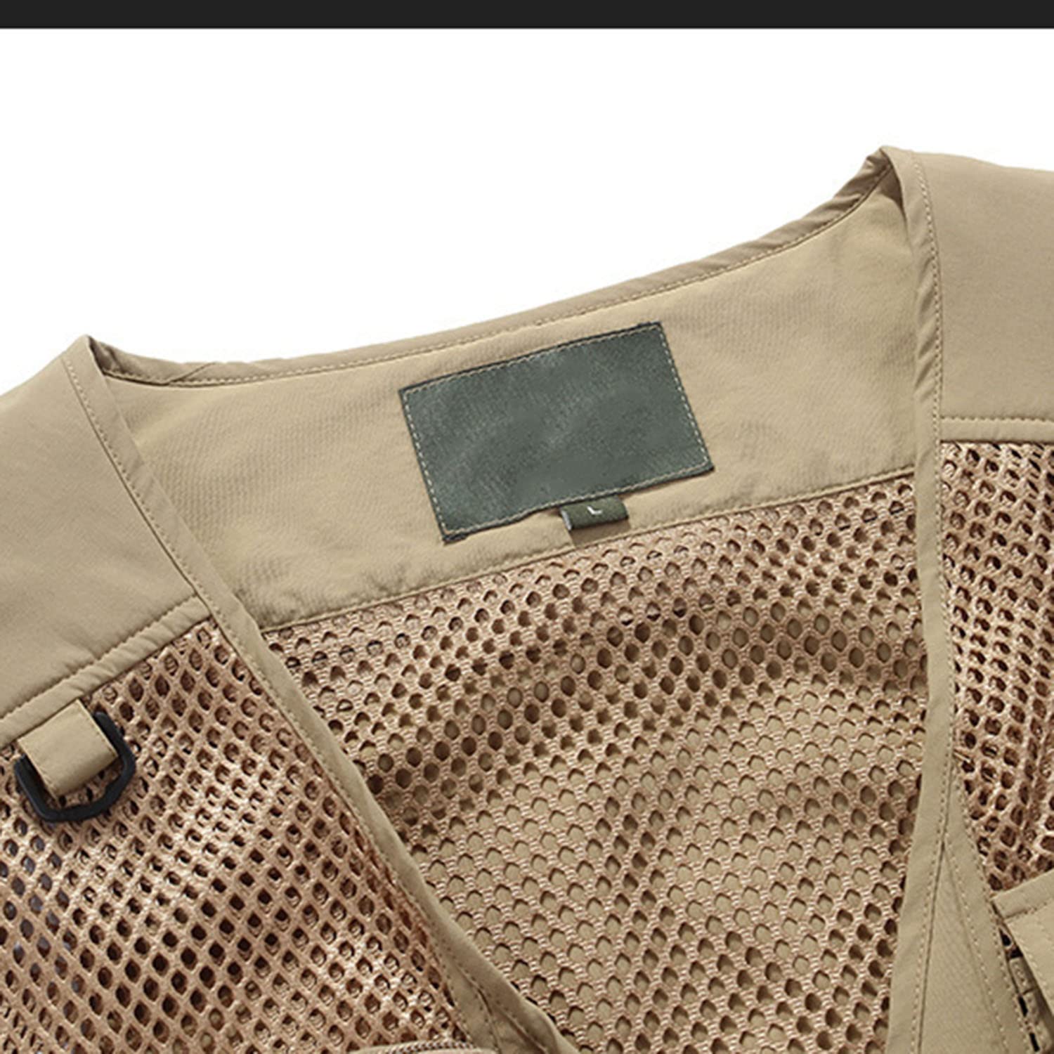 Chaleco para Hombre Chaleco Sin Mangas con Multibolsillos Chaleco Transpirable De Verano Chaleco Casual para Fotografía De Pesca Chaqueta De Viaje para Senderismo Exterior