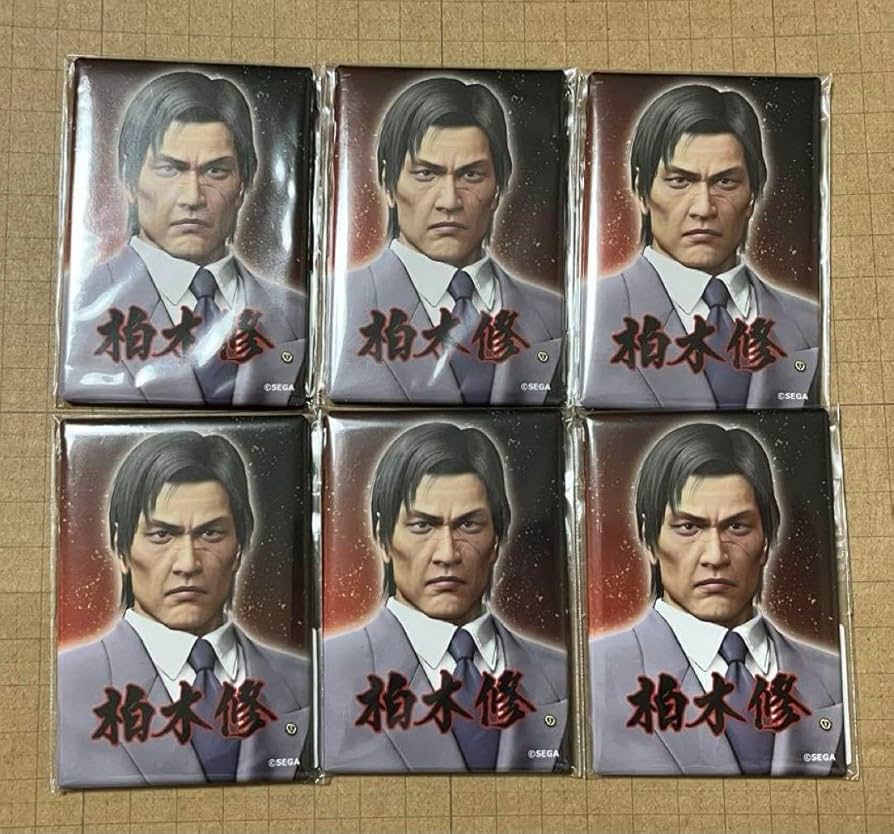龍が如く　神室町ギャラリー　限定　ブラインド缶バッジ　柏木修　公式グッズ Amazon.co.jp: E-15 柏木修 伝説を創りし者たち缶バッジ龍が如く