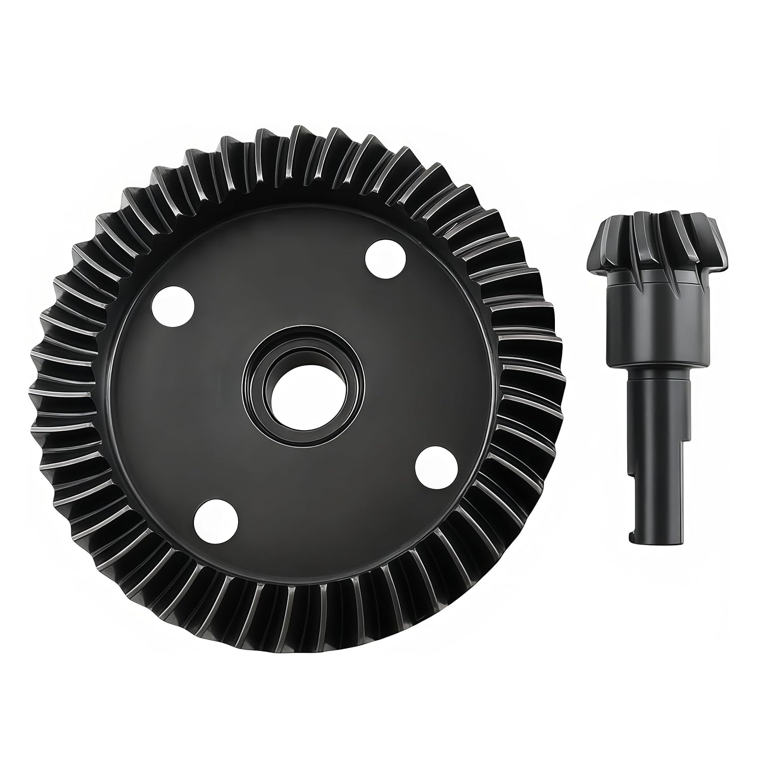 Upgraded Hardened Steel 43T Main Diff Gear & 10T Input Gear Set for Arrma 1/8 Kraton, Notorious, Outcast, Talion 6S BLX, 1/7 Mojave EXB & Fireteam 6S BLX 4WD, Replaces ARA310980 ARA310979