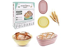 Exceptional Silicone Proofing Baskets for Supreme Sourdough Bread Baking
