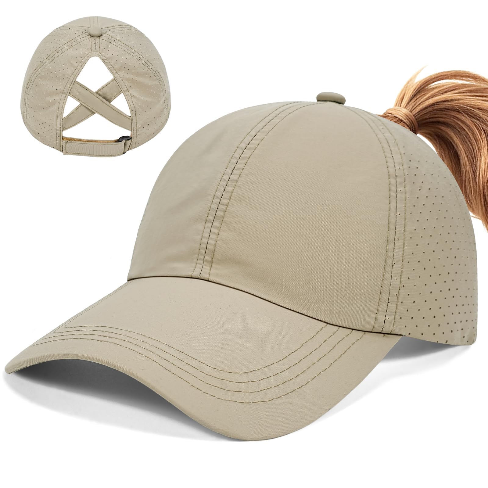 embroidery Sun Hat for Women, Beach Caps for Women, Hats for Womens, Wide Brim Summer Cap with Breathable Design, Sun Hats for Beach and Outdoor Activities White-picture-36
