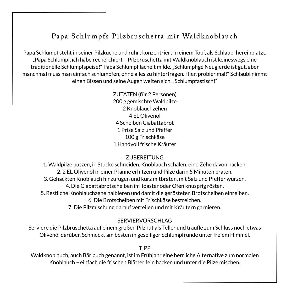 Das inoffizielle Kochbuch für Fans von Die Schlümpfe: Blau isst schlau. 40 Rezepte für jedes Kochlevel: schnell, lecker, einfach