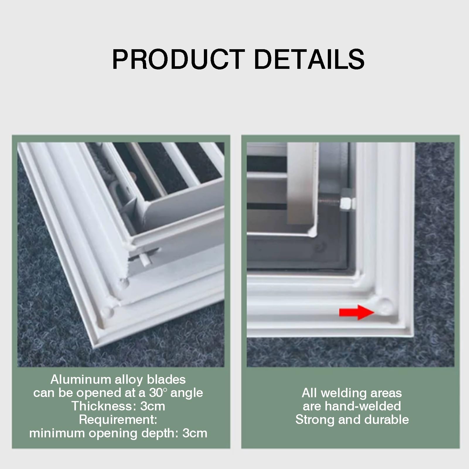 Pannello Di Accesso Con Feritoia Interruttore A Pulsante | Griglia del filtro 'aria di ritorno, griglia di copertura dello sfiato 'aria condizionata in ABS for soffitto(400x400mm)