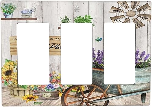 Miniatura 10 de París Torre Eiffel Arco de Triunfo Paisaje de la Ciudad Europea Rosa 1 Gang Interruptor de Luz Cubierta de Interruptor de Toma Dúplex Placa de pared