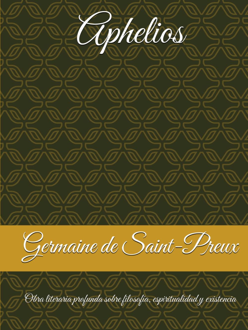 Aphelios: Obra literaria profunda sobre filosofía, espiritualidad y existencia