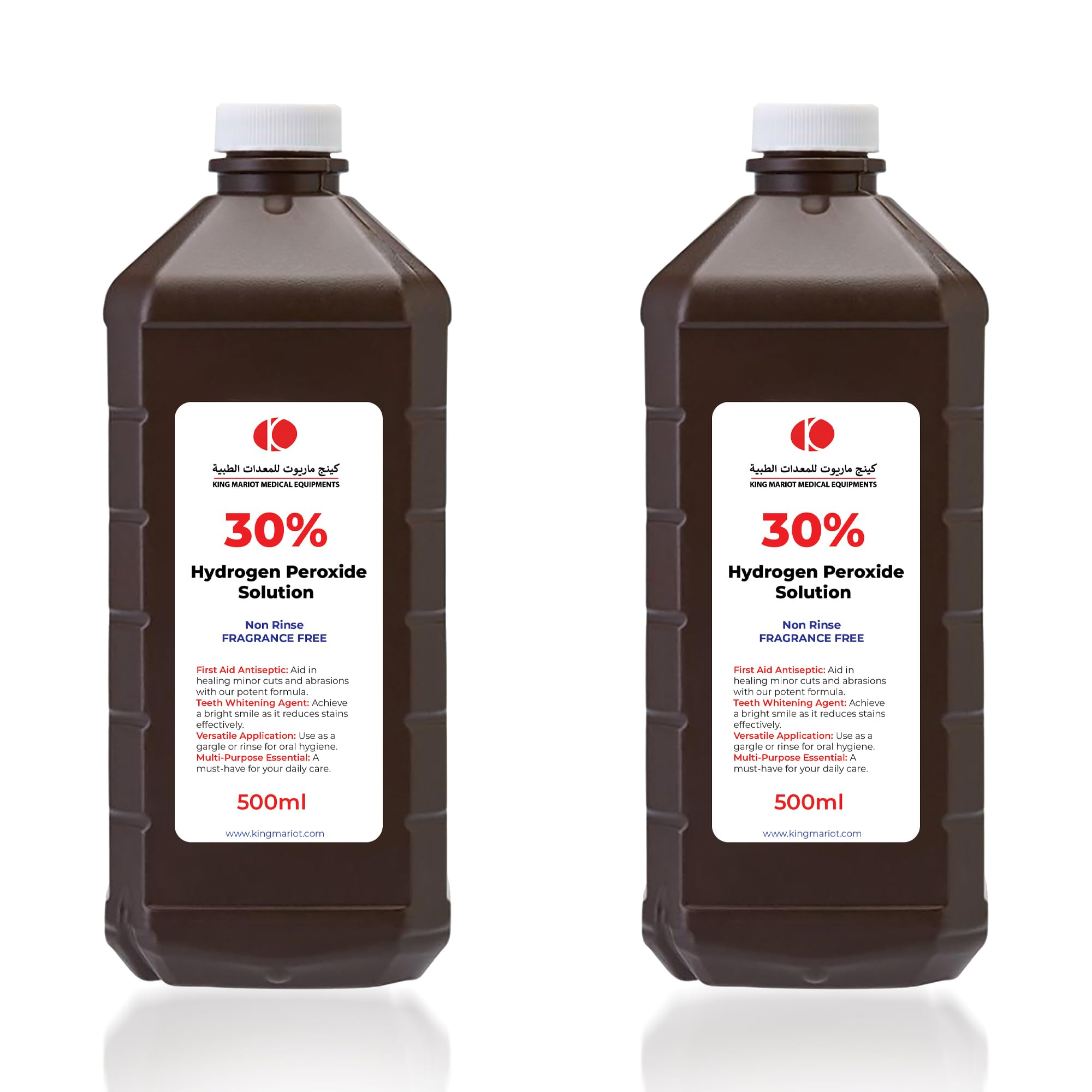 – Hydrogen Peroxide Solutions: Clinically Formulated for Acne Scar Treatment, Disinfection, and Cleaning Needs | 3%, 6%, 12%, and 30% Variants | Securely Packaged | Amazon's Bestselling (30% + 30%)