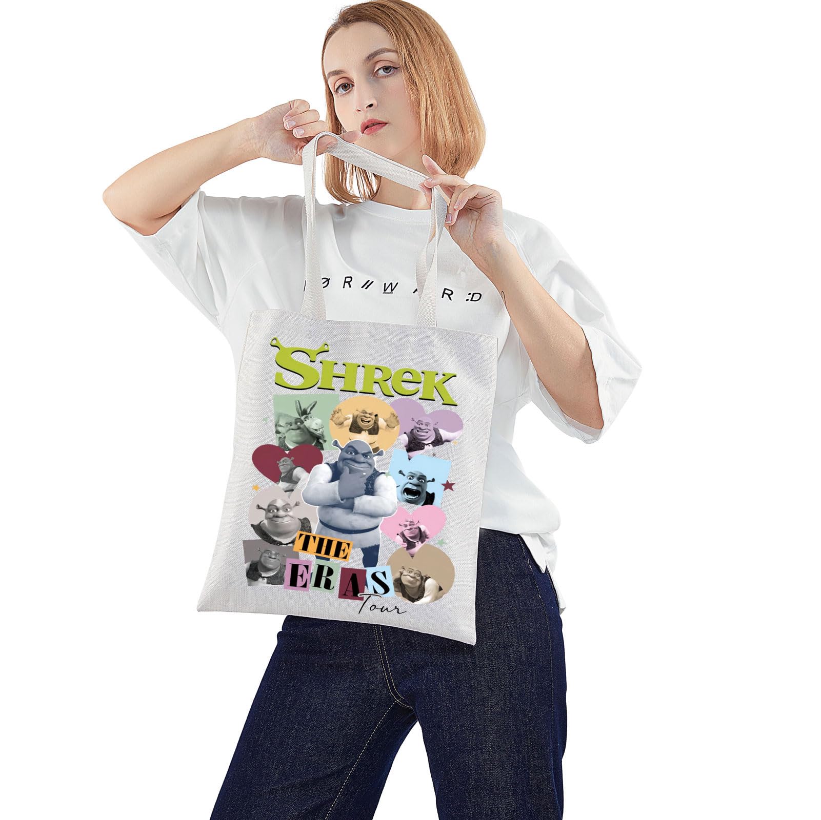 WZMPA Borsa In Tela Ispirata A 'Only Murders In The Building' - Arconia Tote Bag Con Personaggi, 37x32 Cm, Regalo Per Fans - 2
