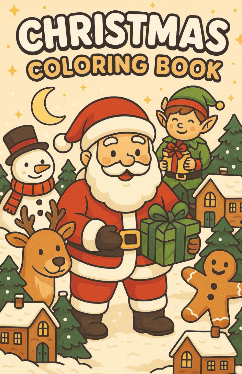 Christmas Colouring Book: A Merry Collection of Fun Christmas Coloring Pages (Huggable)