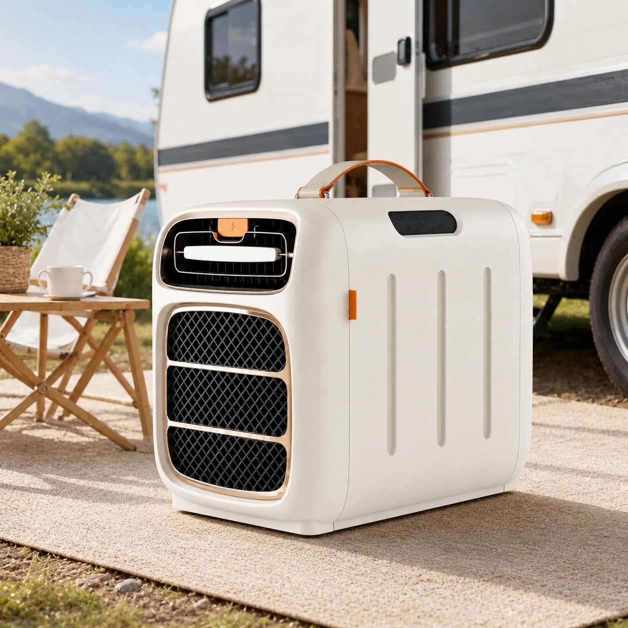adeproptitysed RV Tent Air Conditioner With Remote, 4800 BTU Portable AC