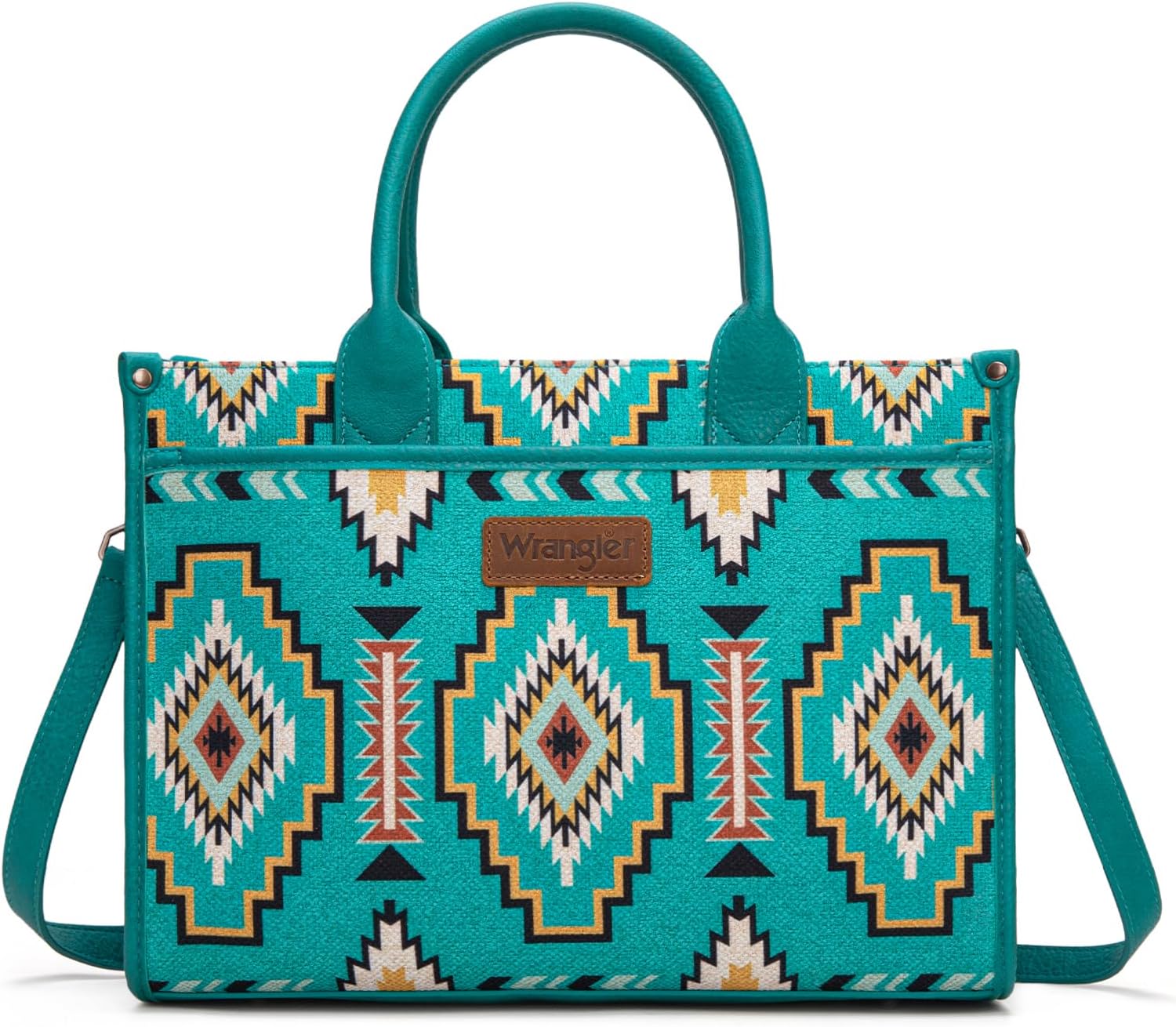 Wrangler Laptop Bag 13.3 Inch Western Large Tote Bag Womens Canvas Work Bag Briefcase Handbag Purses