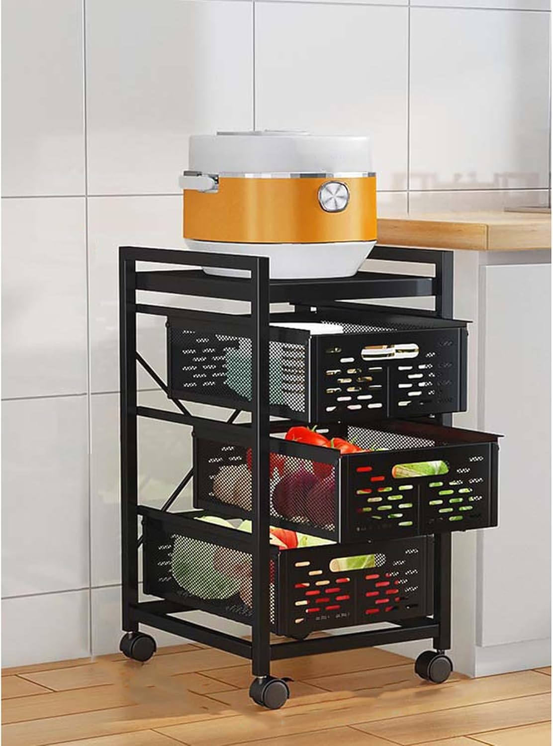 楽天市場】IKIFLY 食器棚 キッチンキャビネット キッチンボード サイド  