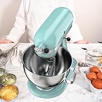 Stainless Steel Beater for KA 4.5/5QT Tilt Head Stand Mixer, Mixer Paddle for 4.5/5 Quart Tilt Head Stand Mixer, Mixer Attachment for KA, Dishwasher Safe, Silver