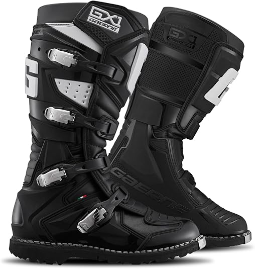 １回使用！GAERNE ガエルネ GX1 オフロードブーツ ブラック Amazon.co.jp: Gaerne GX1 Enduro ダートバイクブーツ, ブラック, 9.5