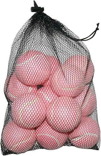 URBEST Pelota de tenis, 12 paquetes de pelotas de tenis de entrenamiento, pelotas de práctica para jugadores novatos, pelotas de juego para perros