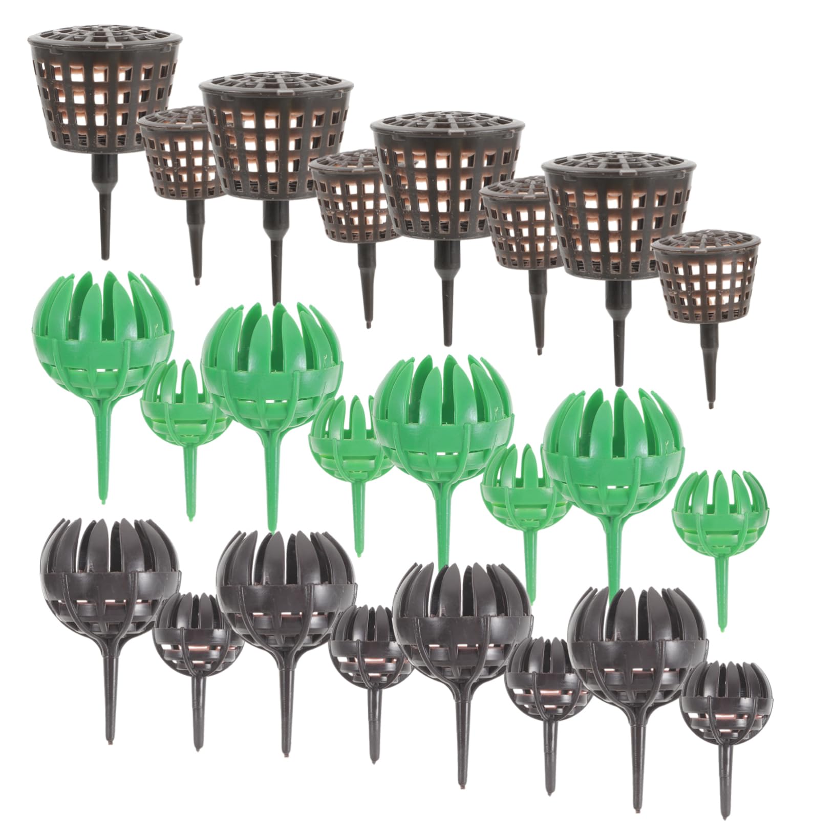 Toyvian 5 Ensembles Boîte À Engrais De Plein Air Gadget De Fertilisation Bonsaï Patrimulation Panier D'engrais Pour Bonsaï Accessoire De Jardinage Engrais De Bonsaï Plastique 30 Pièces * 5