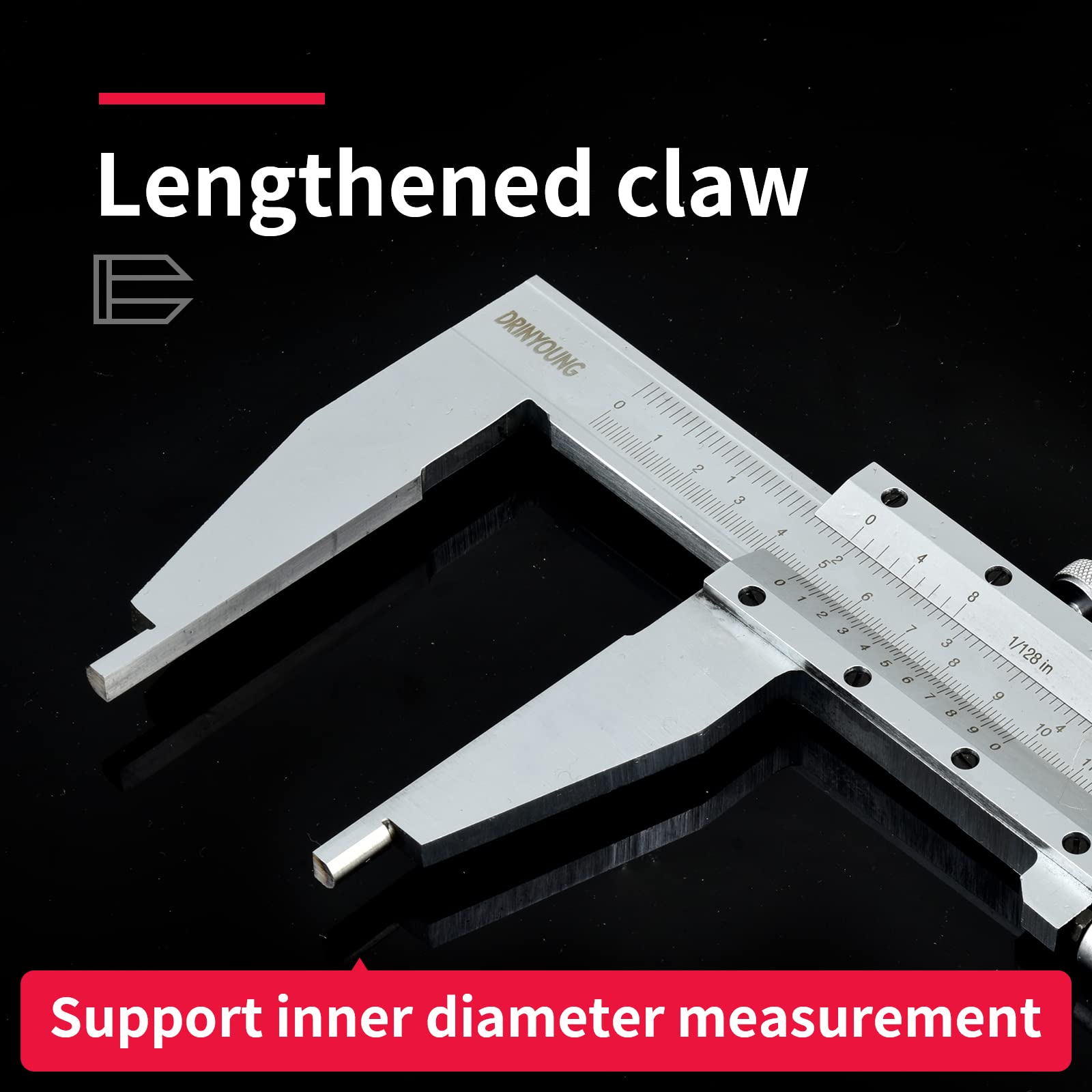 Precision Vernier Calipers - 0-24 Inch Range -6