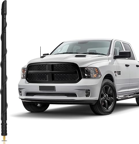 Miniatura 63 de VOFONO - Antena compatible con Jeep Wrangler y Gladiator 2007-2024, accesorios para Jeep, antena corta para Jeep Rubicon, Sahara, Sport, Willys