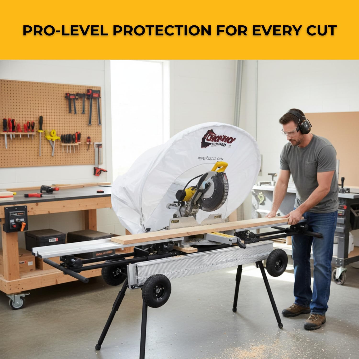 Amazon.co.jp: FastCap SawHood Pro for Chop Saws and Tile Saws with