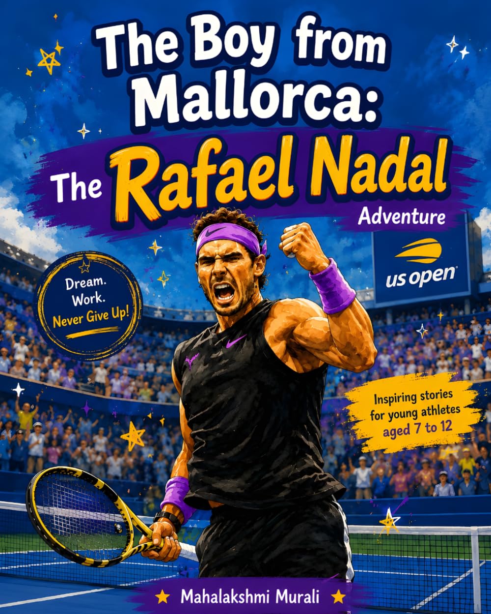 The Boy from Mallorca: The Rafael Nadal Adventure: The Inspirational Tennis Story of Rafael Nadal for Kids About Perseverance, Confidence, and Never Giving Up
