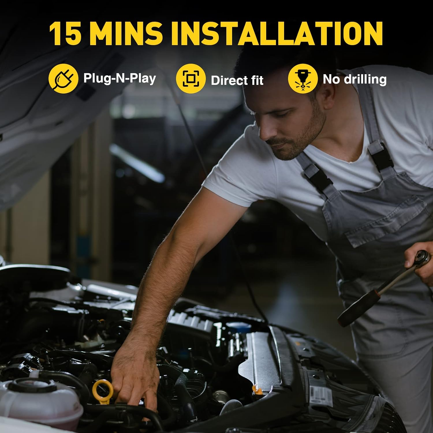 KAC Headlight Assembly Compatible With Tundra 2007-2013 & 2008 2009 2010 2011 2012 2013-2017 Sequoia TO2503171 TO2502171 Headlamp Left+Right AMBK