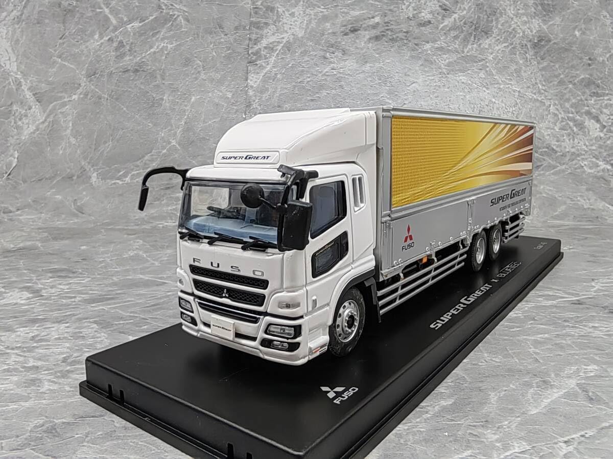 Amazon | 1/43 三菱 FUSO SUPER GREAT | ミニカー・ダイキャストカー