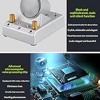 Vista 5 de Window Speaker Intercom System, Dual Way an-ti-Interference Intercommunication Microphone, Clear and Loud Sound/Two-Way Call Effect is Good, for