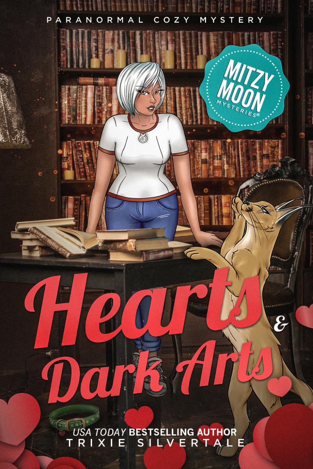 Hearts and Dark Arts: Paranormal Cozy Mystery: 12 (Mitzy Moon Mysteries)