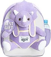 Vista 26 de Naturally KIDS - Juguetes de dinosaurio para niños de 2 a 5 años, regalo de cumpleaños, mochila de dinosaurio para niños pequeños
