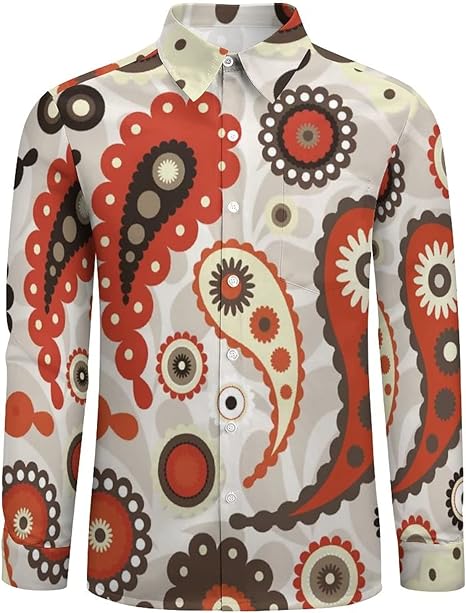 Amazon Co Jp シャツ メンズ 長袖 プリント おしゃれ ゆったり ファッション ワイシャツ ビジネス カジュアル 快適な 軽い 柔らかい 民族調 ペイズリー柄 花柄 和風 吸汗速乾 大きい サイズ Xs 6xl 服 ファッション小物 Amazon Co Jp シャツ メンズ 長袖 プリント おしゃれ ゆったり ファッション ワイシャツ ビジネス カジュアル 快適な 軽い 柔らかい 民族調 ペイズリー柄 花柄 和風 吸汗速乾 大きい サイズ Xs 6xl 服 ファッション小物