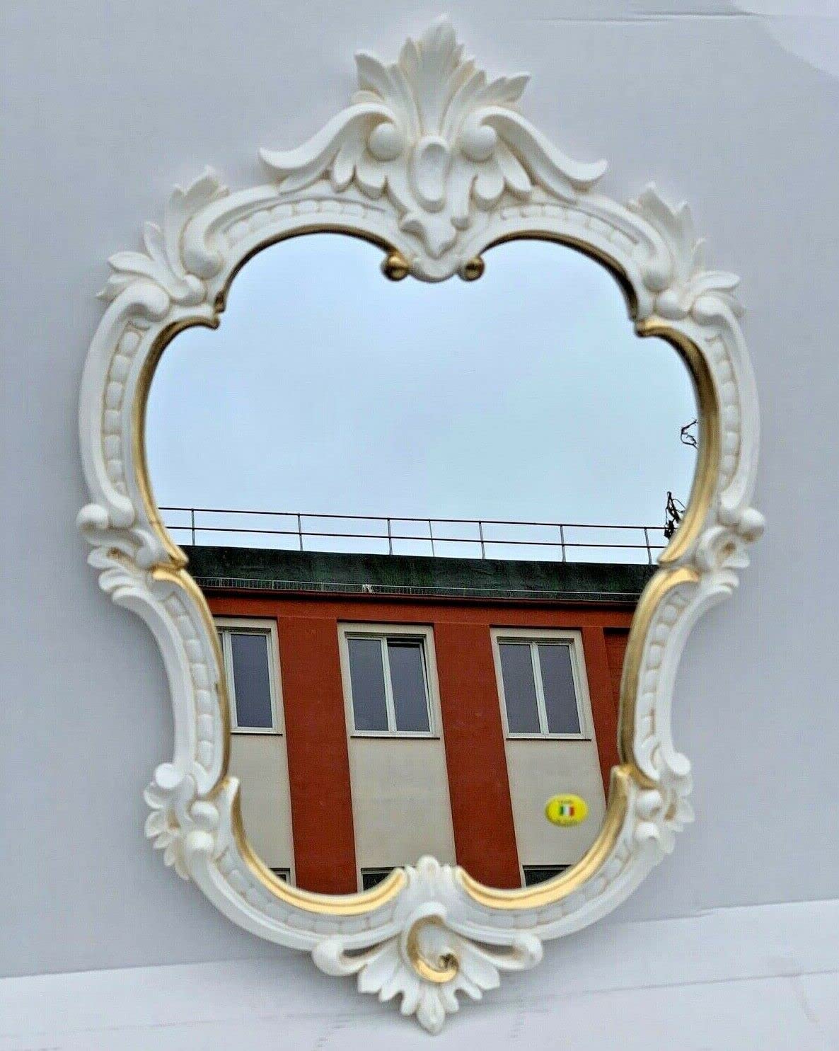 Specchio Da Parete Ovale Grande Italiano Moderno Mid-Century Stile Gio Ponti Anni 50 327848 1  02  Preview