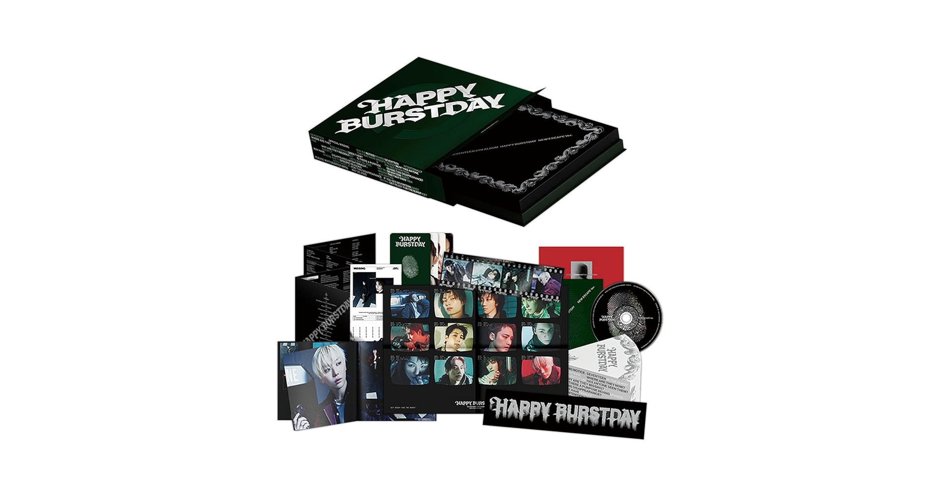 SEVENTEEN HAPPYBURSTDAY NEWESCAPE 未開封 15 SEVENTEEN - SEVENTEEN 5th Album 'HAPPY BURSTDAY'[NEW ESCAPE Ver