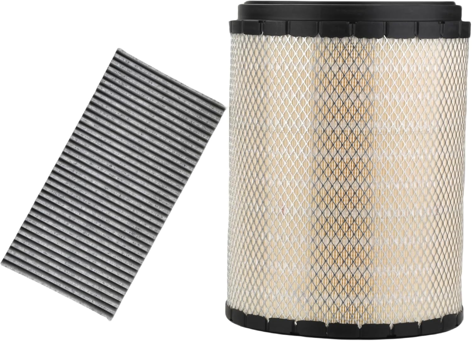 AF26103 AF27958 Engine & Cabin Air Filters Compatible with International Prostar Durastar Semi Trucks Replaces AF26103 RS4862 LAF6663 3839141C1 PA5679 CAF24015 AF2486