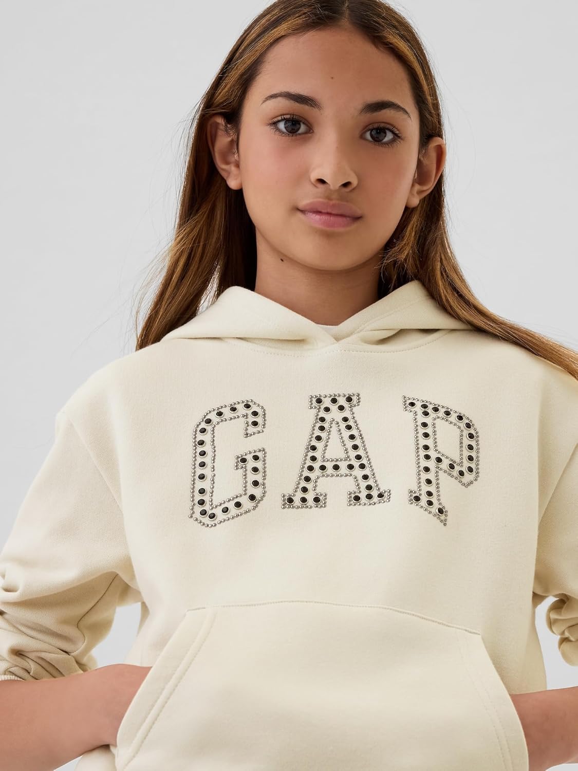 GAP girls Logo Pullover Hoodie - Image 4