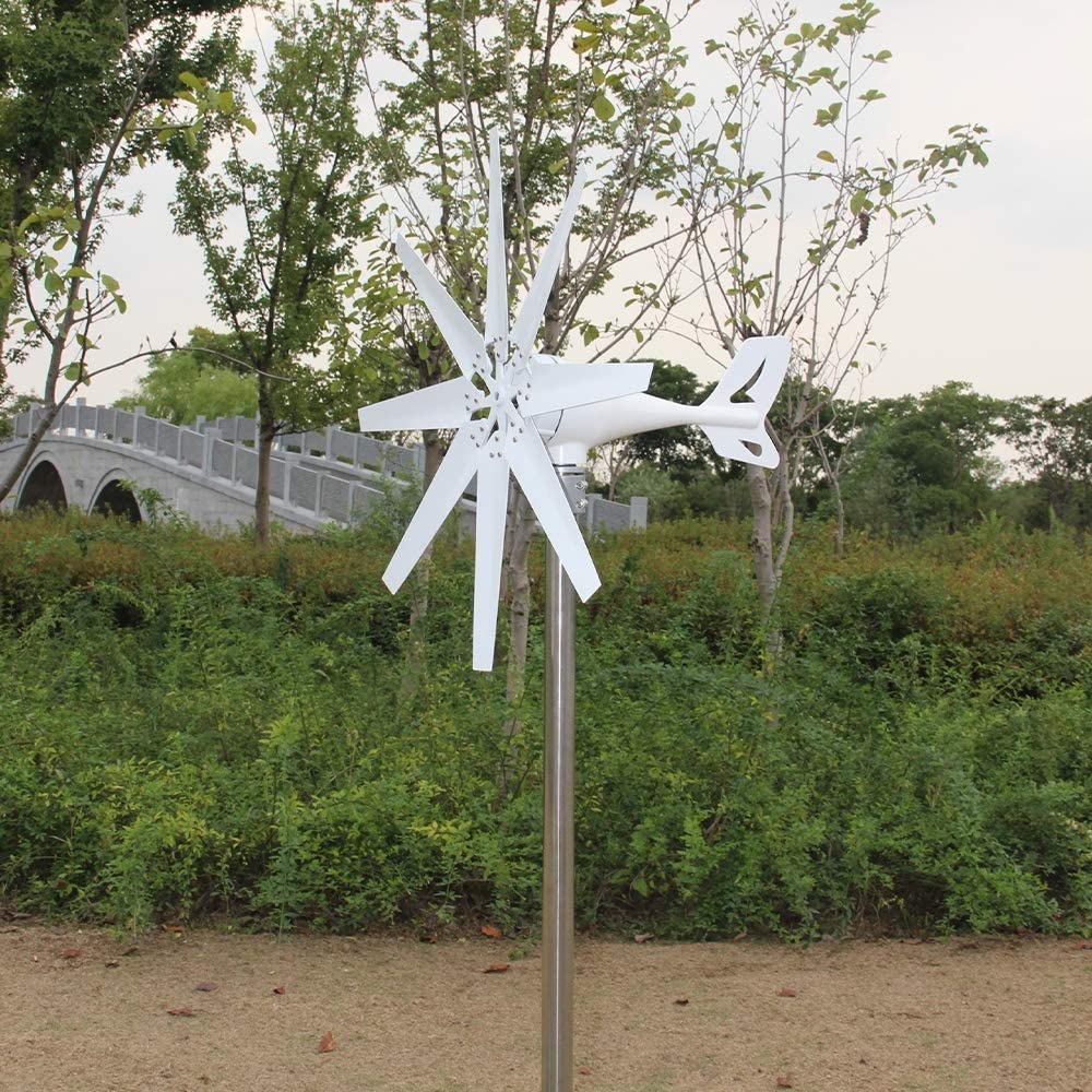 Turbines éoliennes 8000W Générateur d'éoliennes avec contrôleur de Charge