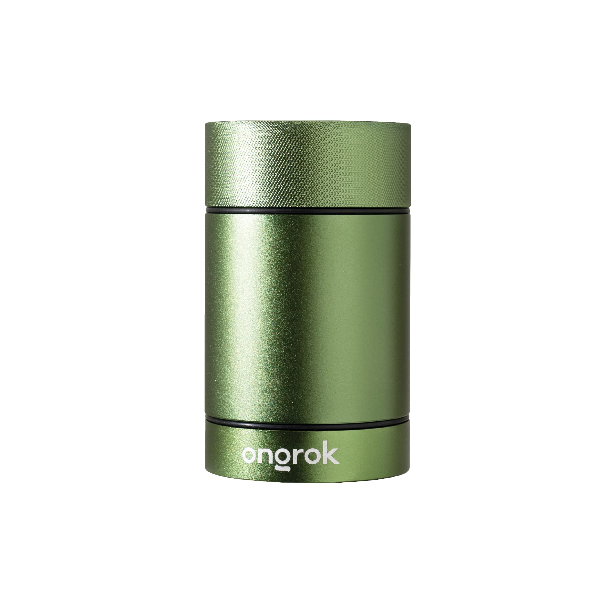 ONGROK Aluminum Storage Container, 180ml, Air Proof Jar to Preserve Smell and Aroma, Green