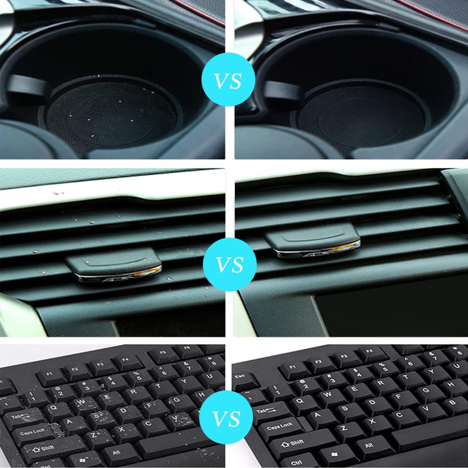 Gel Pulizia Auto Riutilizzabile - Slime Per Pulire Tastiere, Ventilazioni E Interni Auto - Foto 3