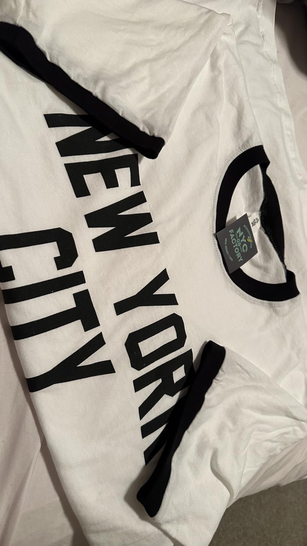 T Shirt Uomo Ny Yankees New York City Ringer T-Shirt - Retro John Classic T Shirt Lennon Music Imagine E Era T-Shirt