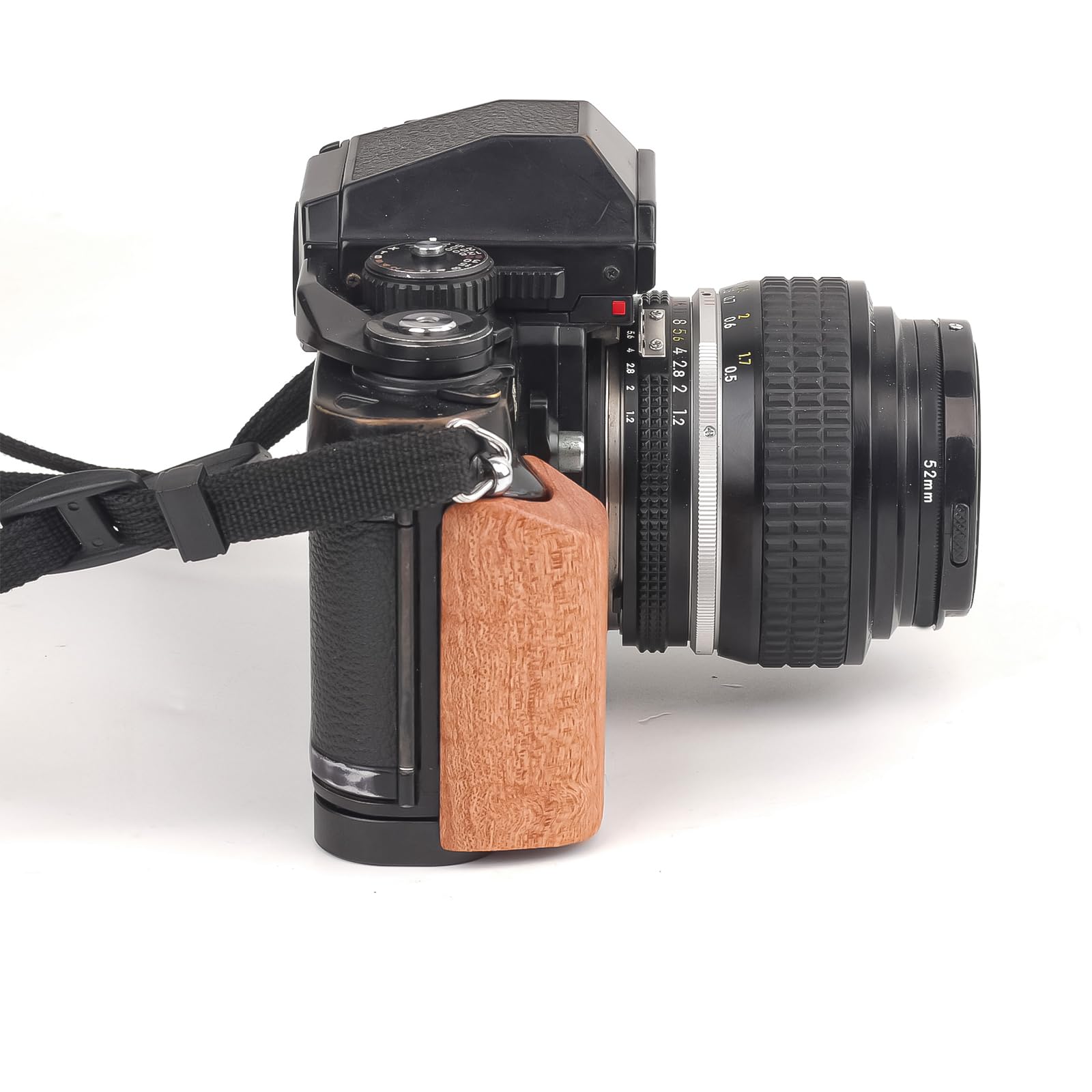 L Shape Grip with Wood Handle Bracket Quick Release Plate Installed Stabilizer Accessories Comfortable Handgrip for F3HP