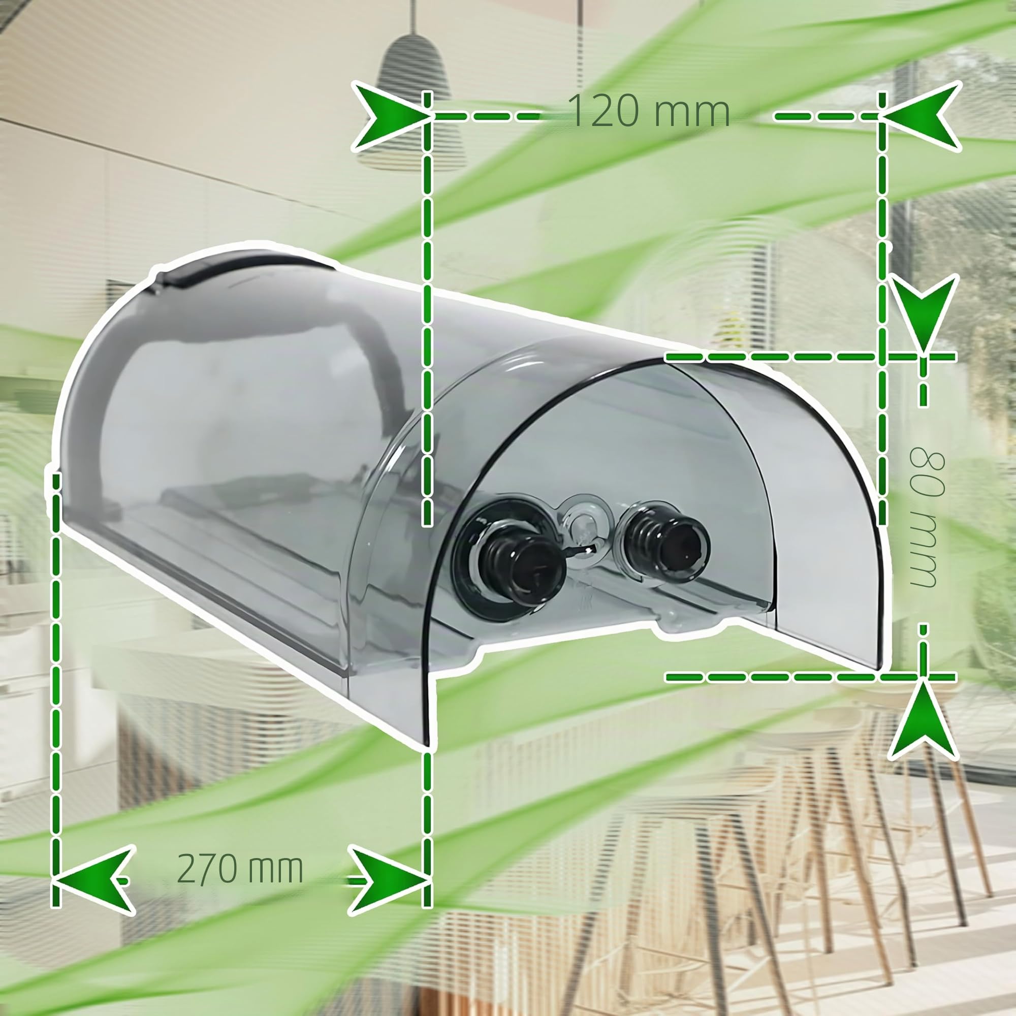 Wassertank für Kaffeemaschine mit Originalcode 5513200359 für DeLonghi Dedica C680 EC685 EC695 EC785 EC795 EC885-5 Jahre Garantie - ONIX TECH