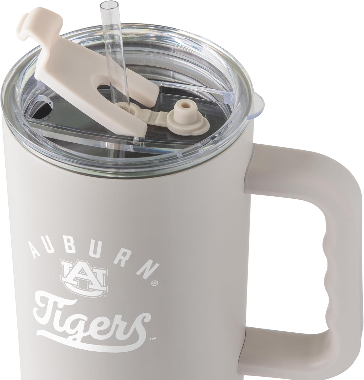 FANMATS NCAA Auburn Tigers Stainless Steel Tumbler Set — 30 and 40 oz Capacity | Powder-Coat Finish | Tonal Fashion Color